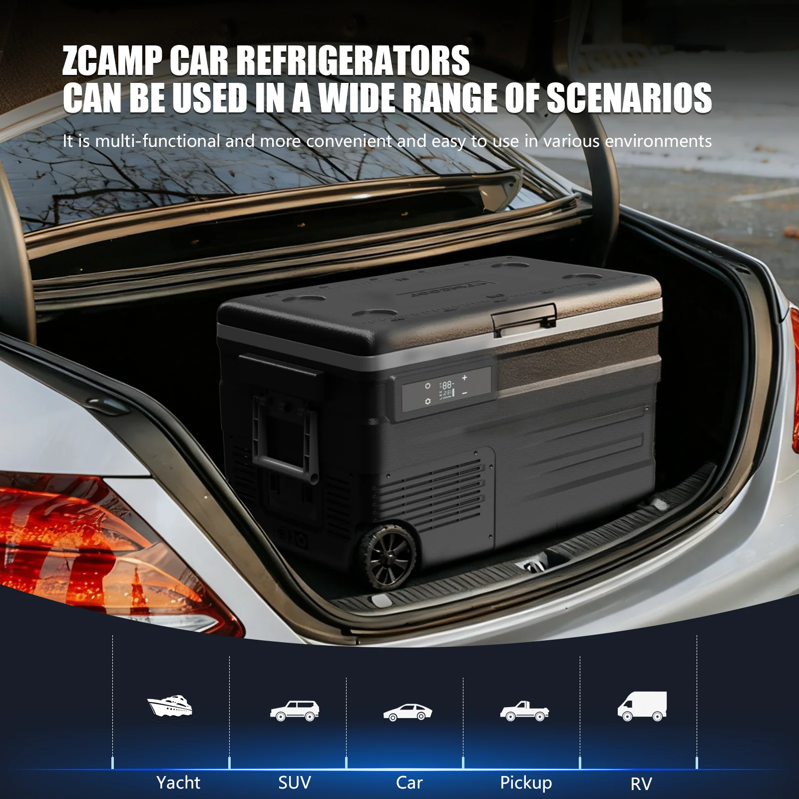 Zcamp UD45E Car Fridge Freezer - Image 4