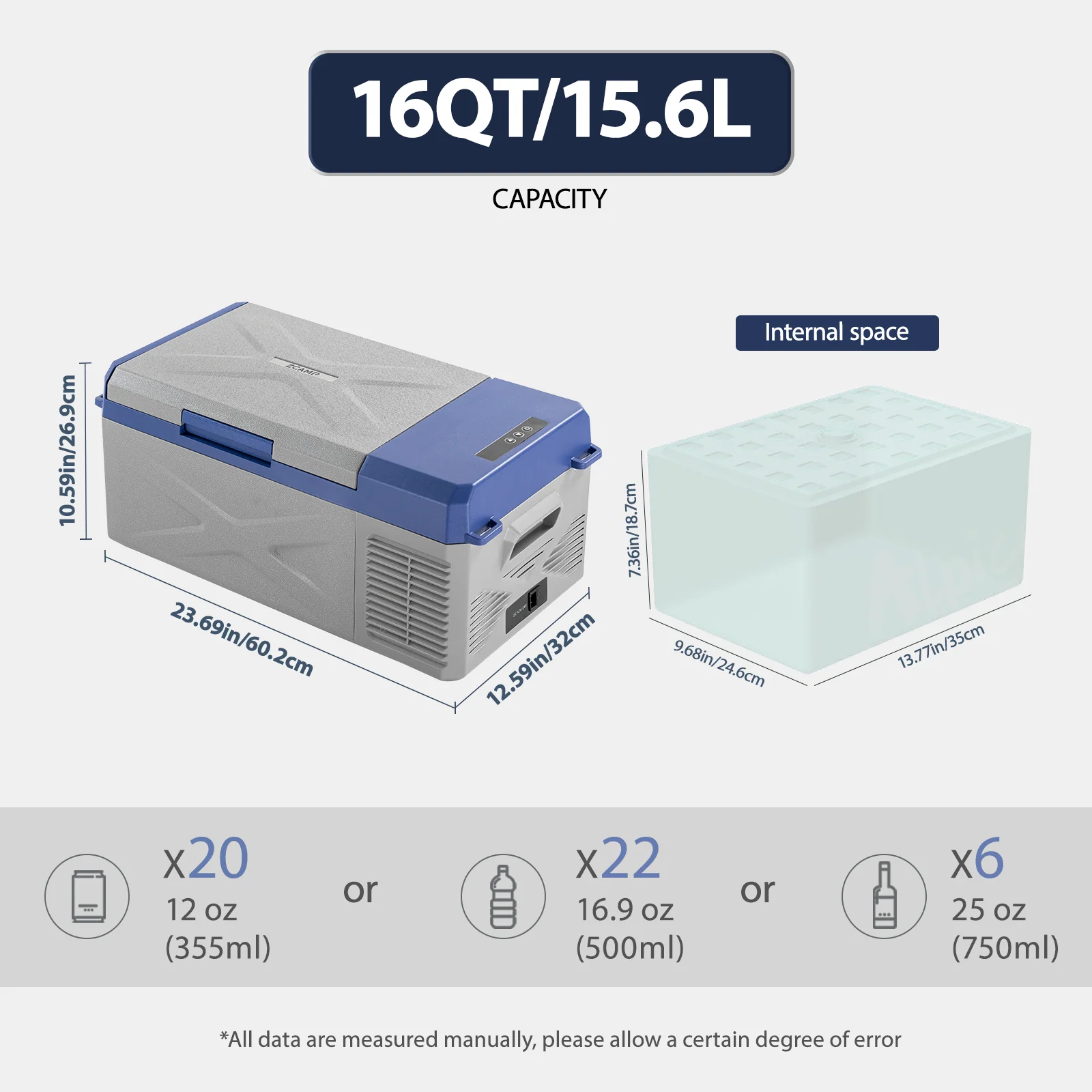 Zcamp X15 Portable Car Fridge - Image 3